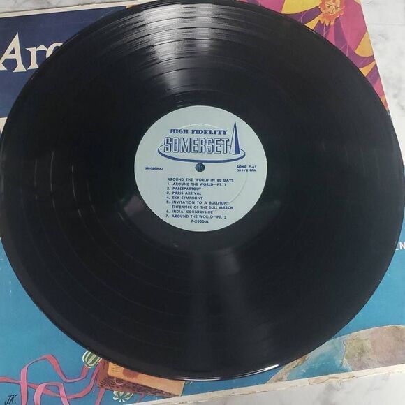 Around the World in 80 Days Vinyl Record - Picture 5 of 16
